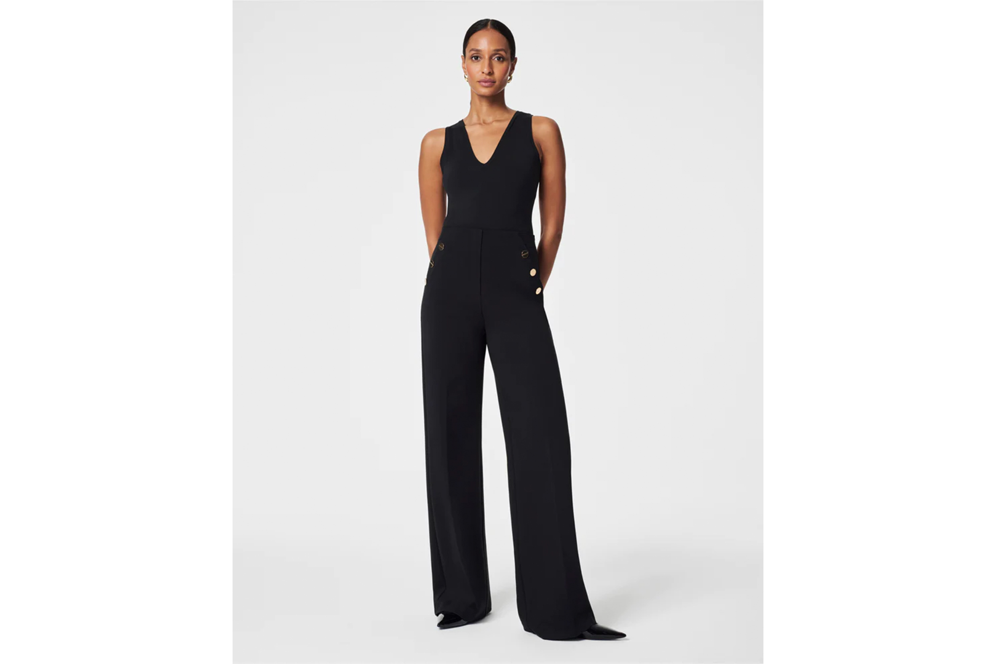 Spanx The Perfect Pant , Button Wide Leg