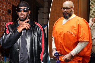 Sean "Diddy" Combs and Suge Knight