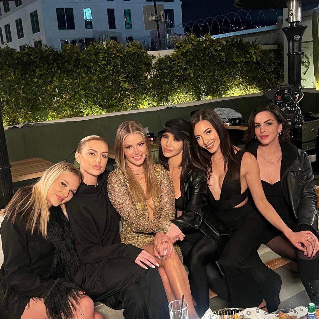 Lala Kent, Ariana Madix, Scheana Shay and Katie Maloney posing together