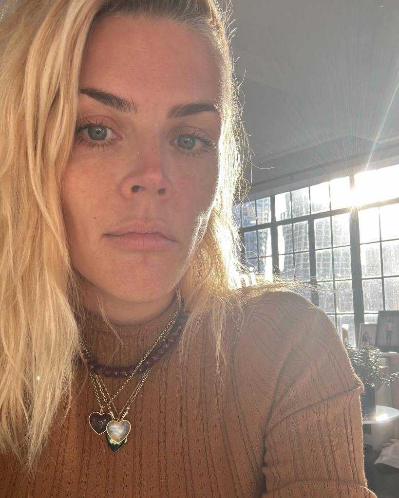 Selfie of Busy Philipps at home.