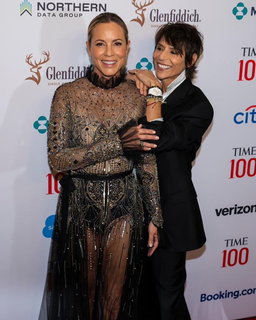 Maria Bello and Dominique Crenn.