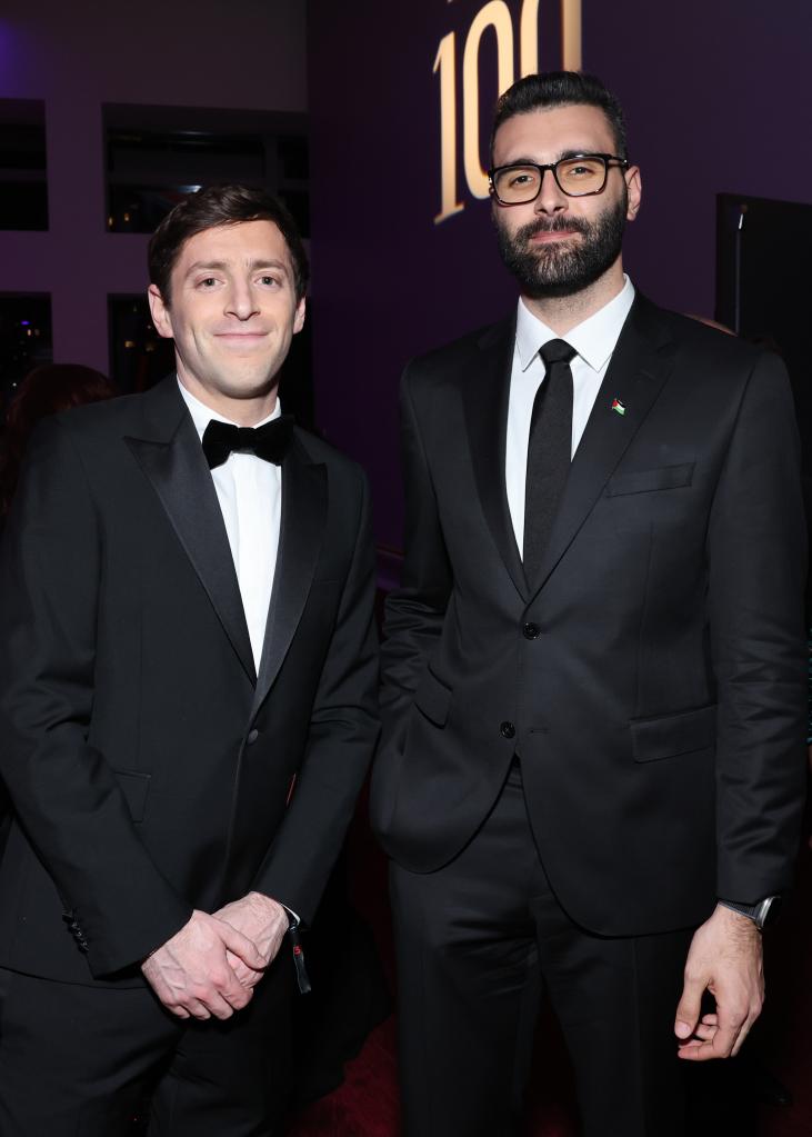 Alex Edelman and Motaz Azaiza attend the 2024 TIME100 Gala.