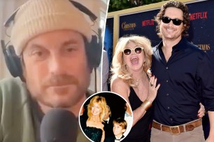 Oliver Hudson clarifies comments about childhood 'trauma' with mom Goldie Hawn