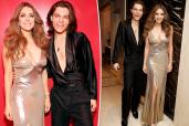 Elizabeth and Damian Hurley