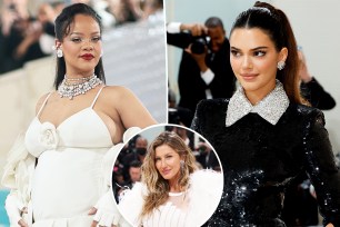 Gisele, Rihanna, Kendall Jenner