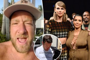 Dave Portnoy trashes 'dirtbag' Kim Kardashian after Taylor Swift drops 'TTPD' diss track