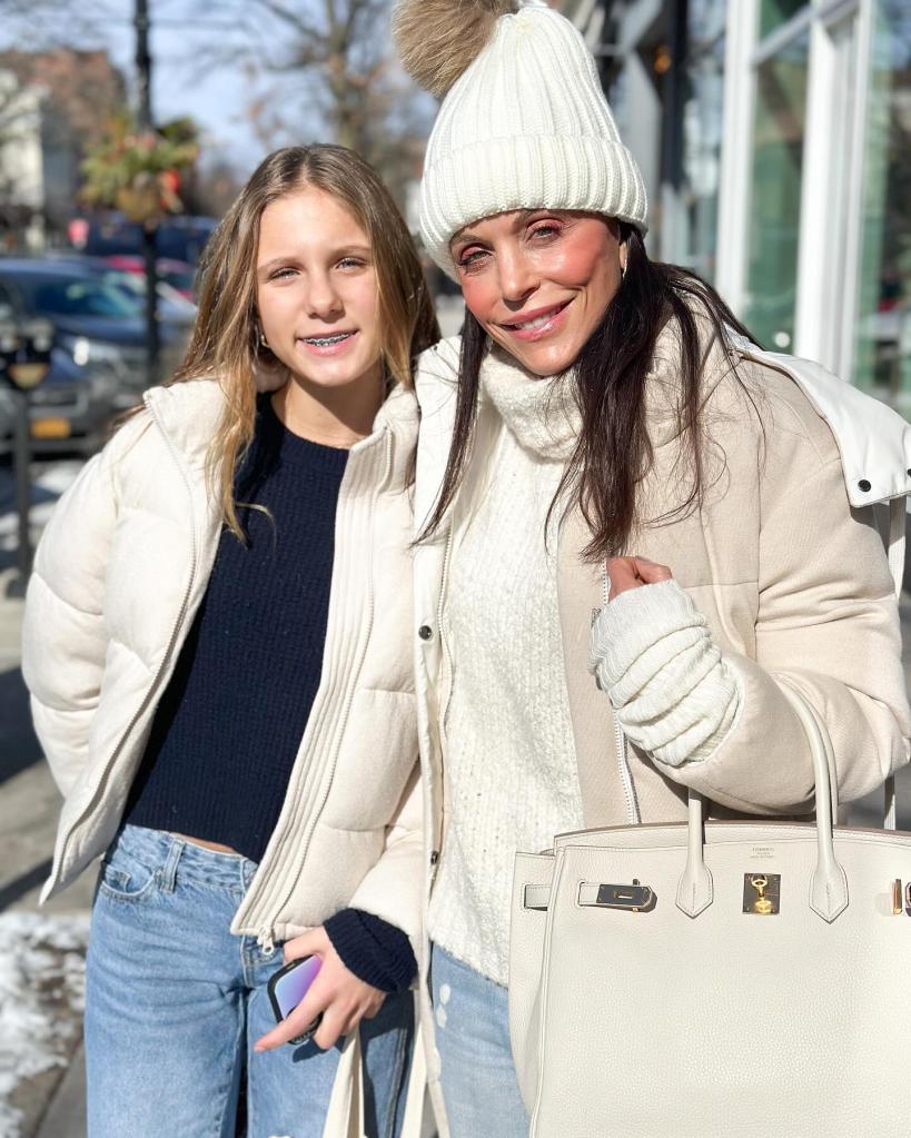 Bethenny Frankel and her daughter, Bryn.