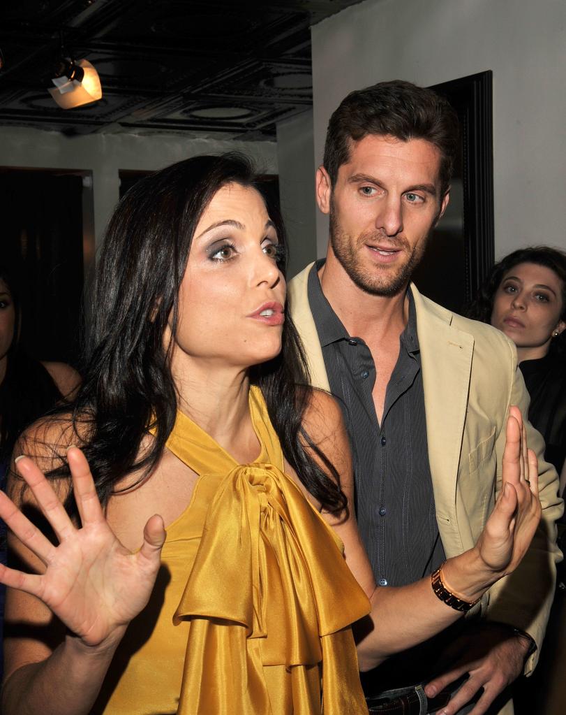 Bethenny Frankel and Jason Hoppy talking