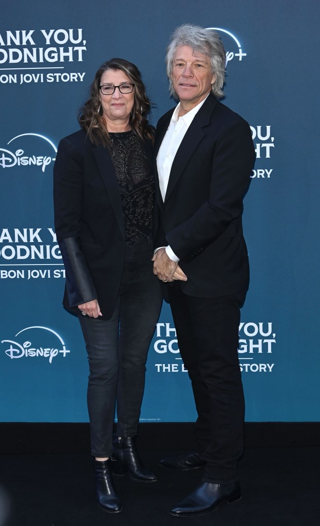 Jon Bon Jovi and Dorothea Hurley in 2024. 