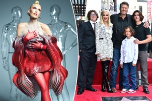 Gwen Stefani, Blake Shelton and her sons