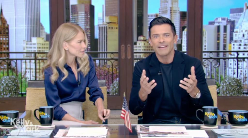 Kelly Ripa wants Mark Consuelos on "Live with Kelly and Mark"