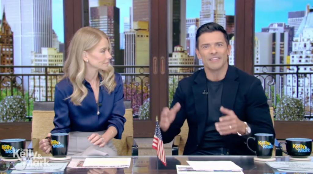 Kelly Ripa wants Mark Consuelos on "Live with Kelly and Mark"