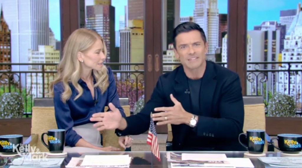 Kelly Ripa wants Mark Consuelos on "Live with Kelly and Mark"