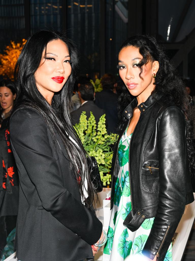 Kimora Lee Simmons and Aoki Lee Simmons