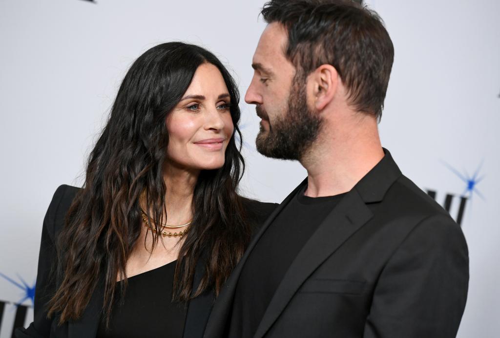 Courteney Cox and Johnny McDaid