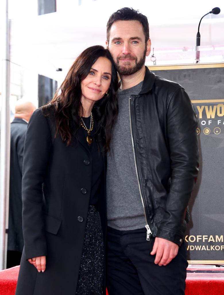 Courteney Cox and Johnny McDaid