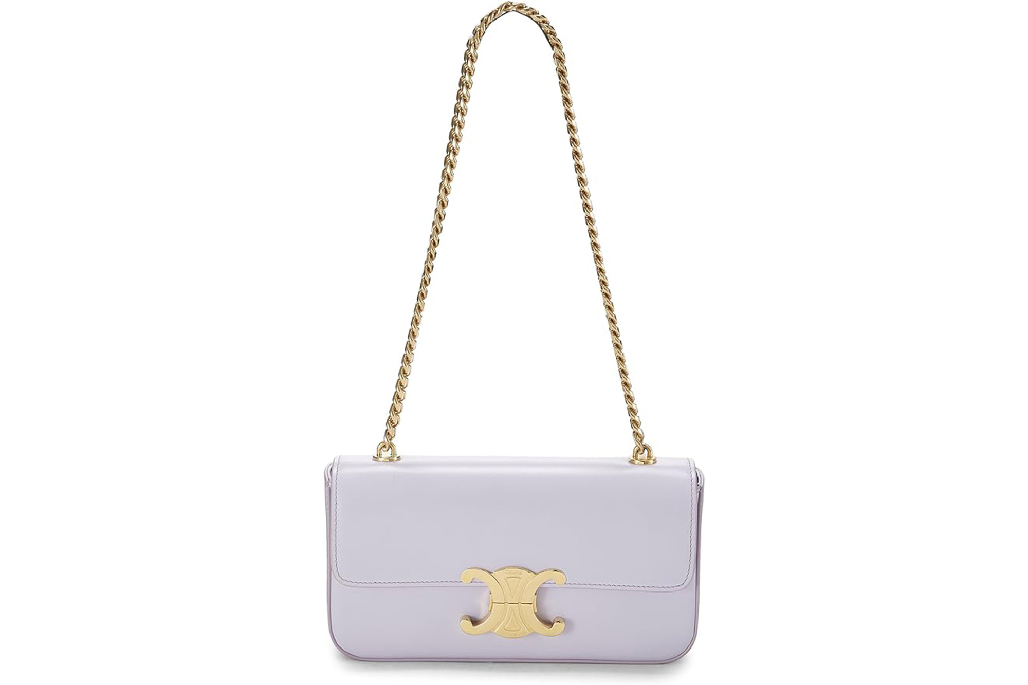 A purple Celine bag