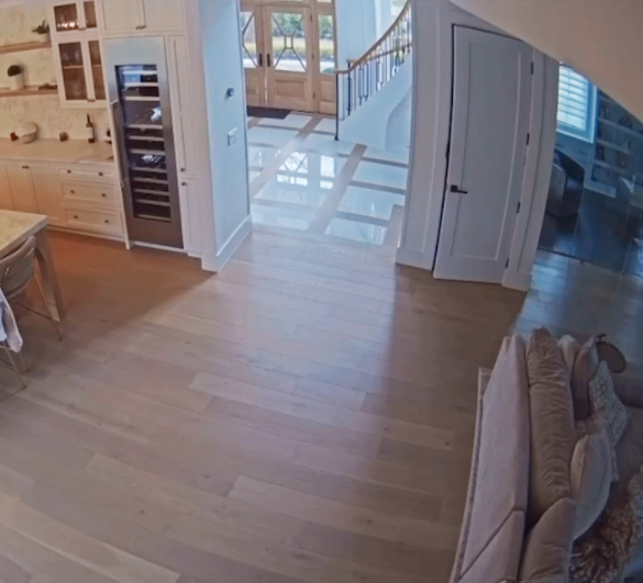 Melissa Gorga screenshot from home security video