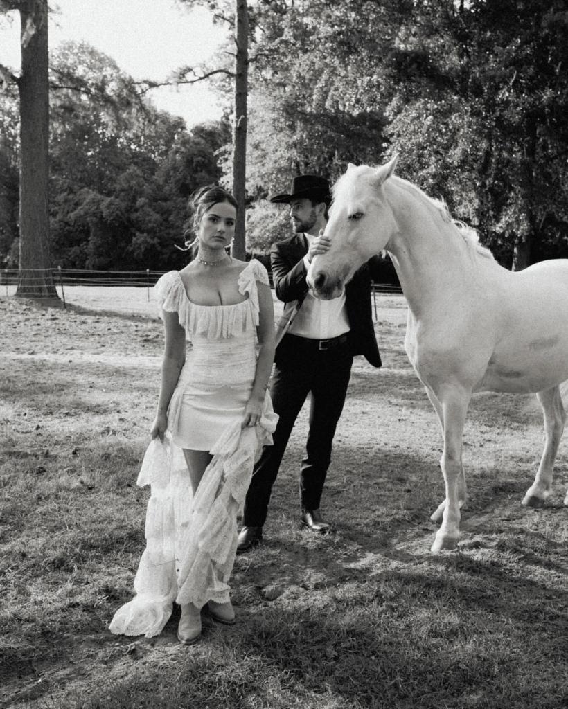 Nick Viall and Natalie Joy at their wedding welcome party