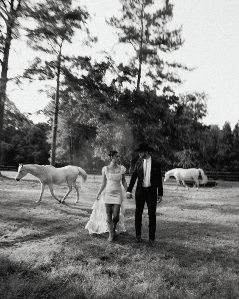 Nick Viall and Natalie Joy at their wedding welcome party