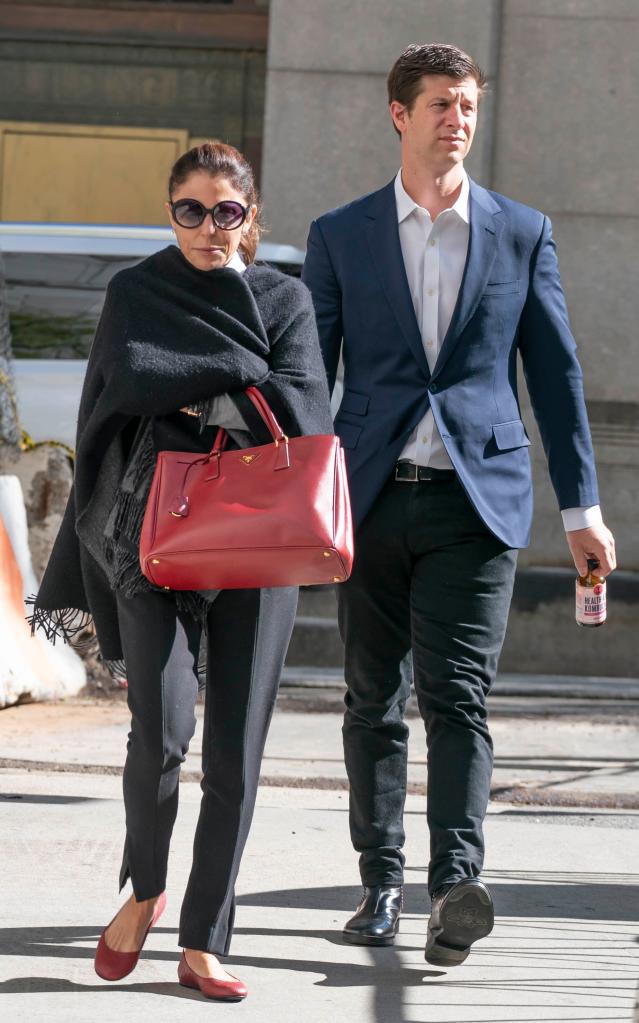 Bethenny Frankel and Paul Bernon walking