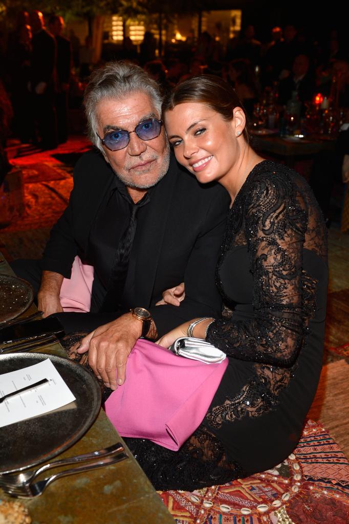 Roberto Cavalli and Sandra Nilsson-Bergman