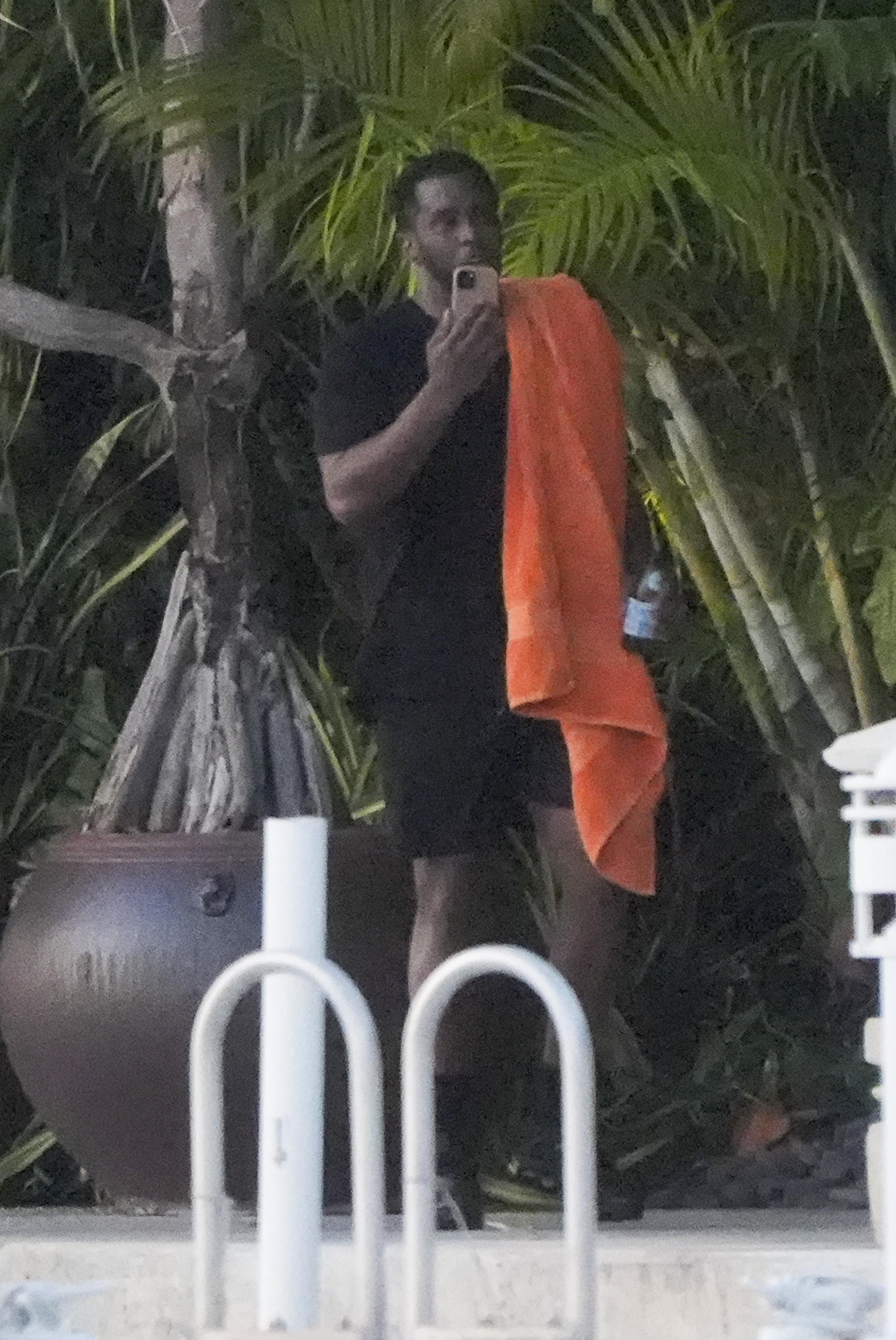 Diddy on a call.