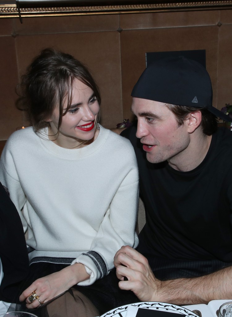 Robert Pattinson and Suki 
Waterhouse 