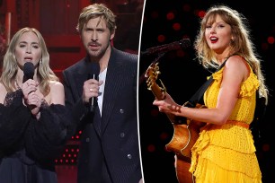 Taylor Swift split with Ryan Gosling and Emily Blunt