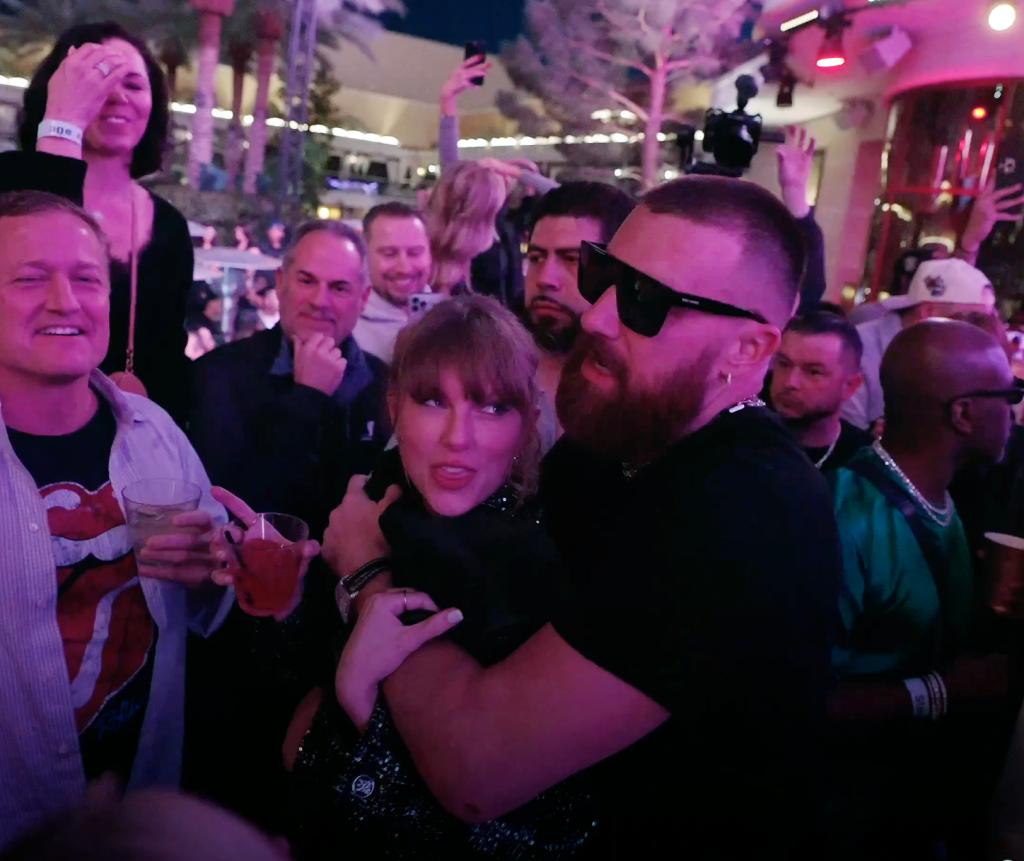 Taylor Swift and Travis Kelce