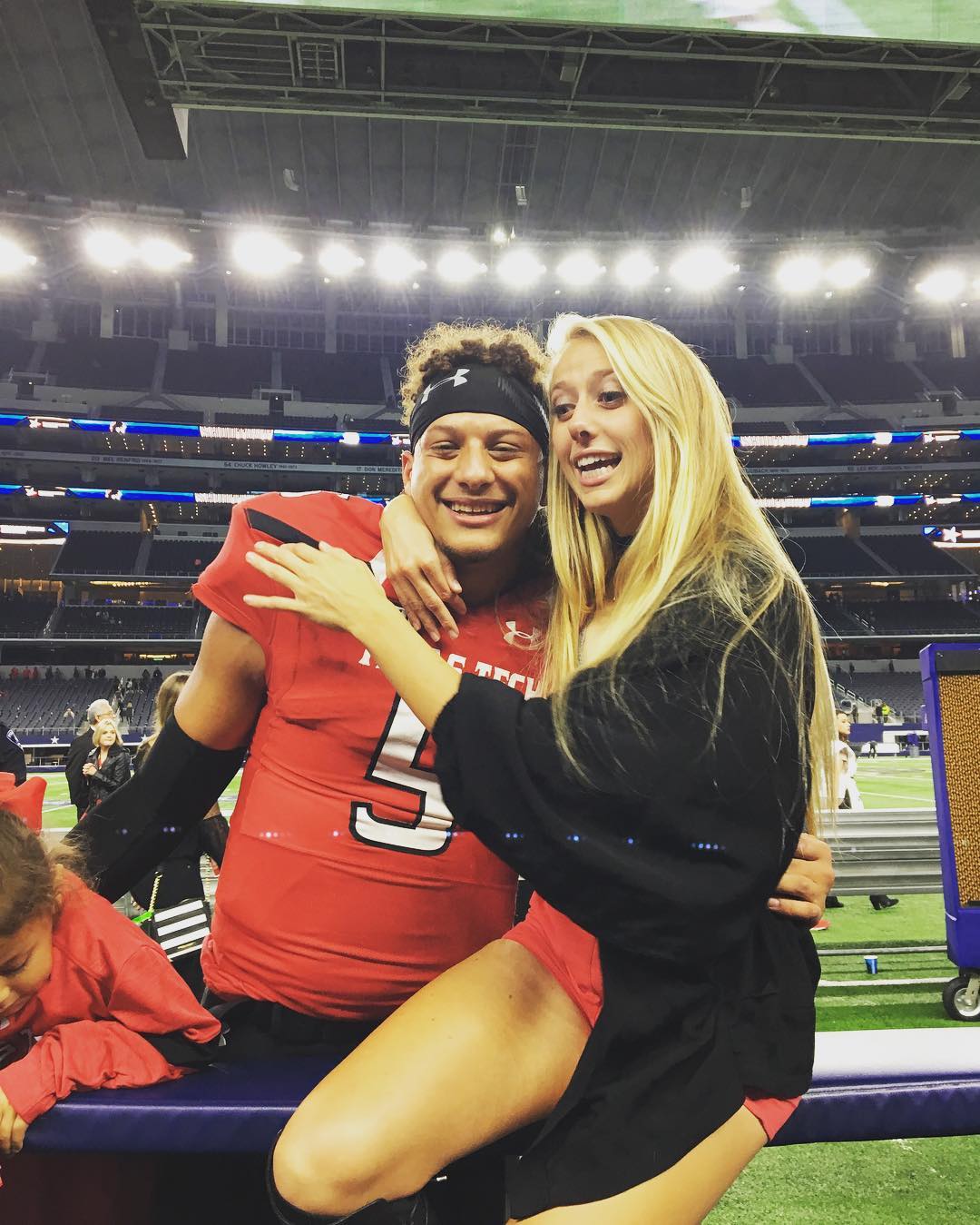 Brittany and Patrick Mahomes