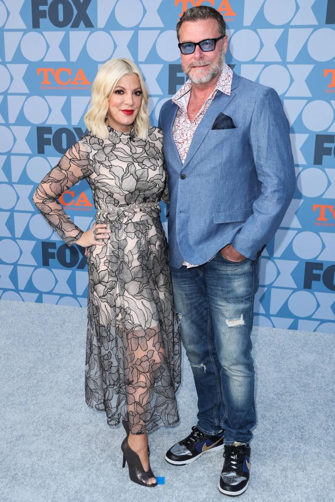 Tori Spelling and Dean McDermott at the FOX Summer TCA 2019 All-Star Party.