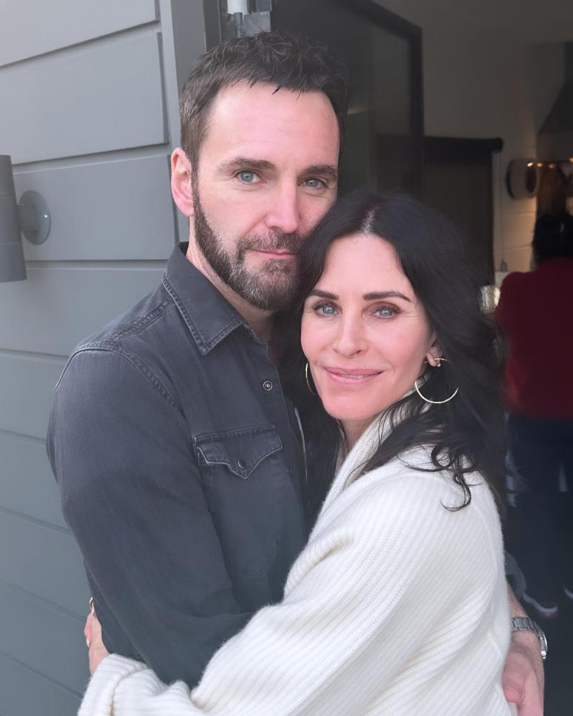 Courteney Cox and Johnny McDaid