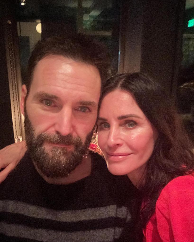 Courteney Cox and Johnny McDaid