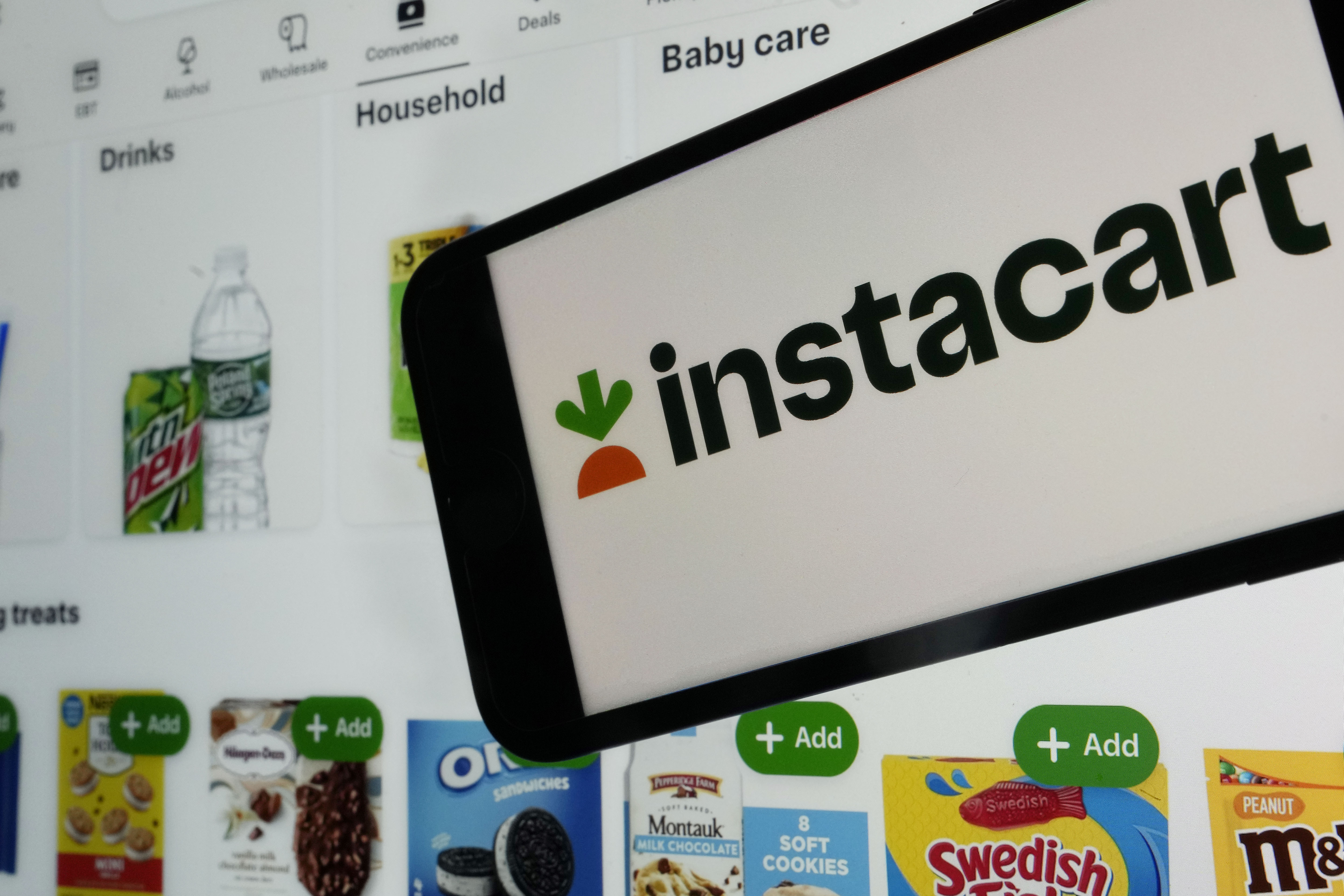 Instacart's logo.