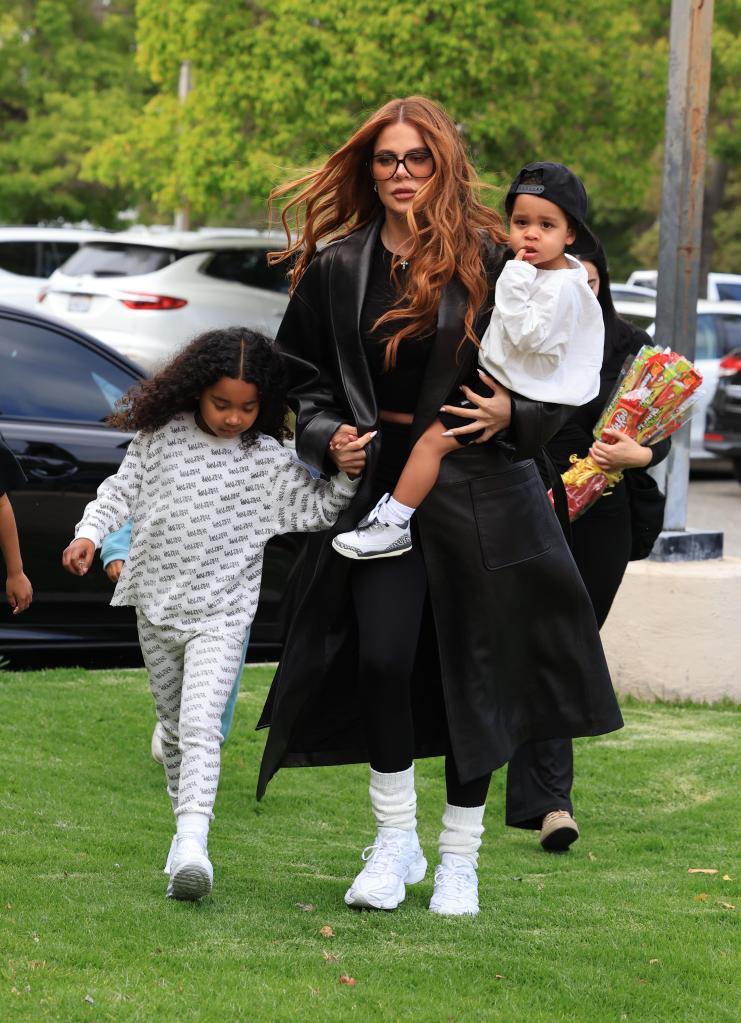 Khloé Kardashian and kids