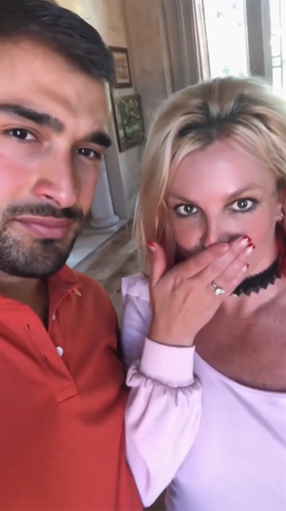 Britney Spears and Sam Asghari