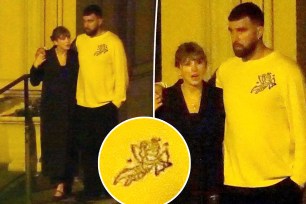 Taylor Swift and Travis Kelce in Lake Como