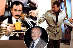 Dabney Coleman split image.