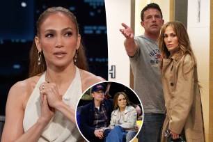 Jennifer Lopez briefly mentions Ben Affleck amid split speculation