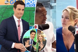 Rob Marciano, split with Amy Robach and T.J. Holmes