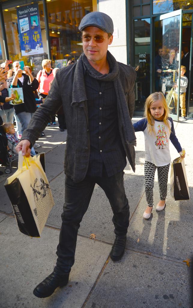 Brad Pitt and daughter Vivienne