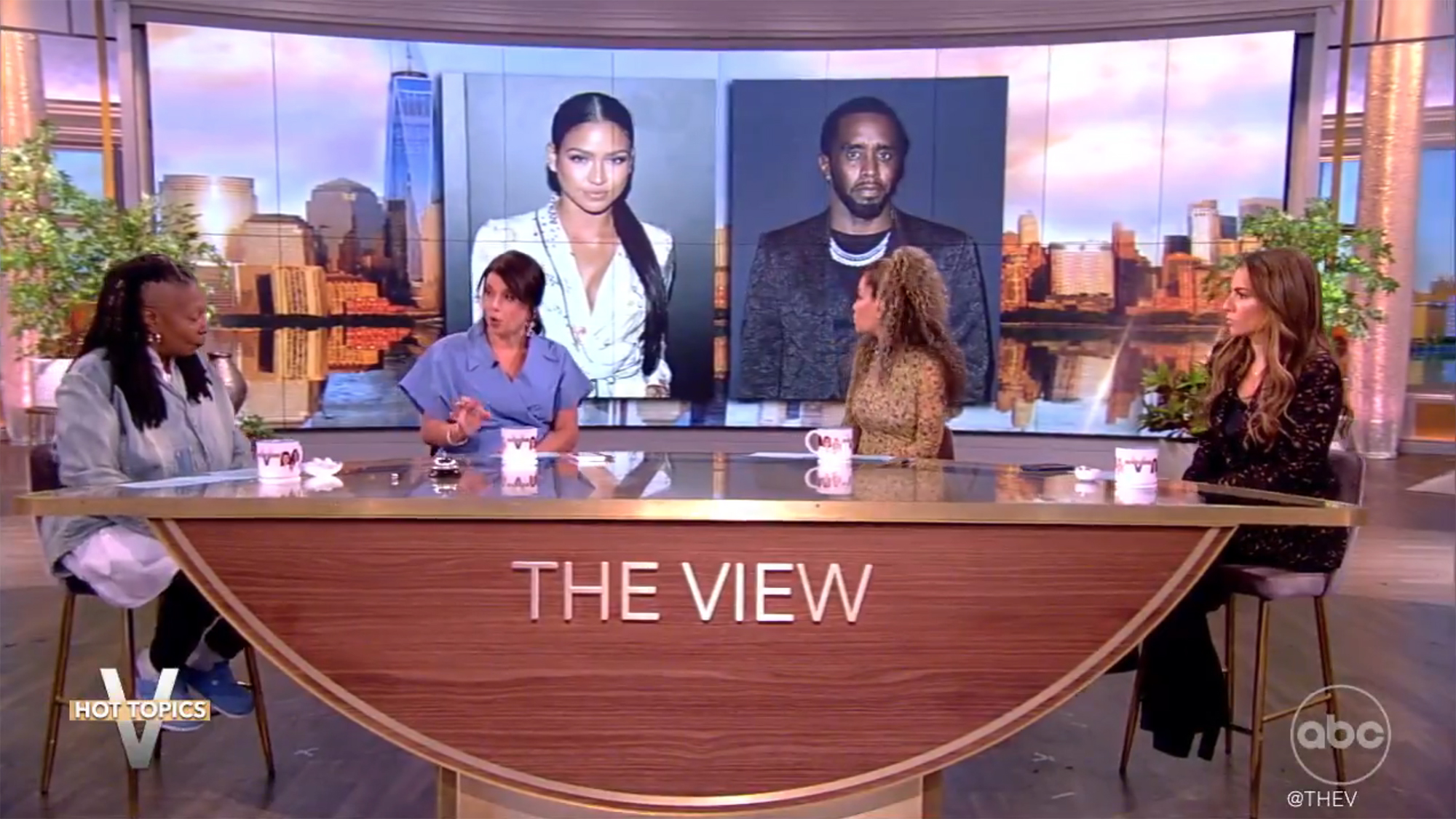 Whoopi Goldberg, Ana Navarro, Sunny Hostin and Alyssa Farah Griffin on "The VIew"