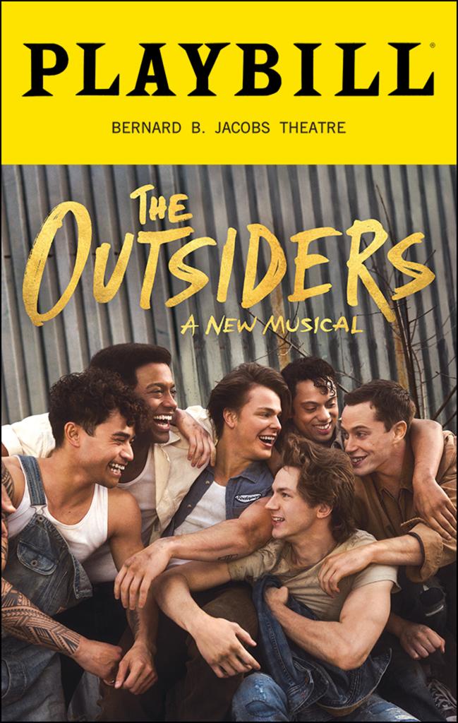 "Outsiders" playbill