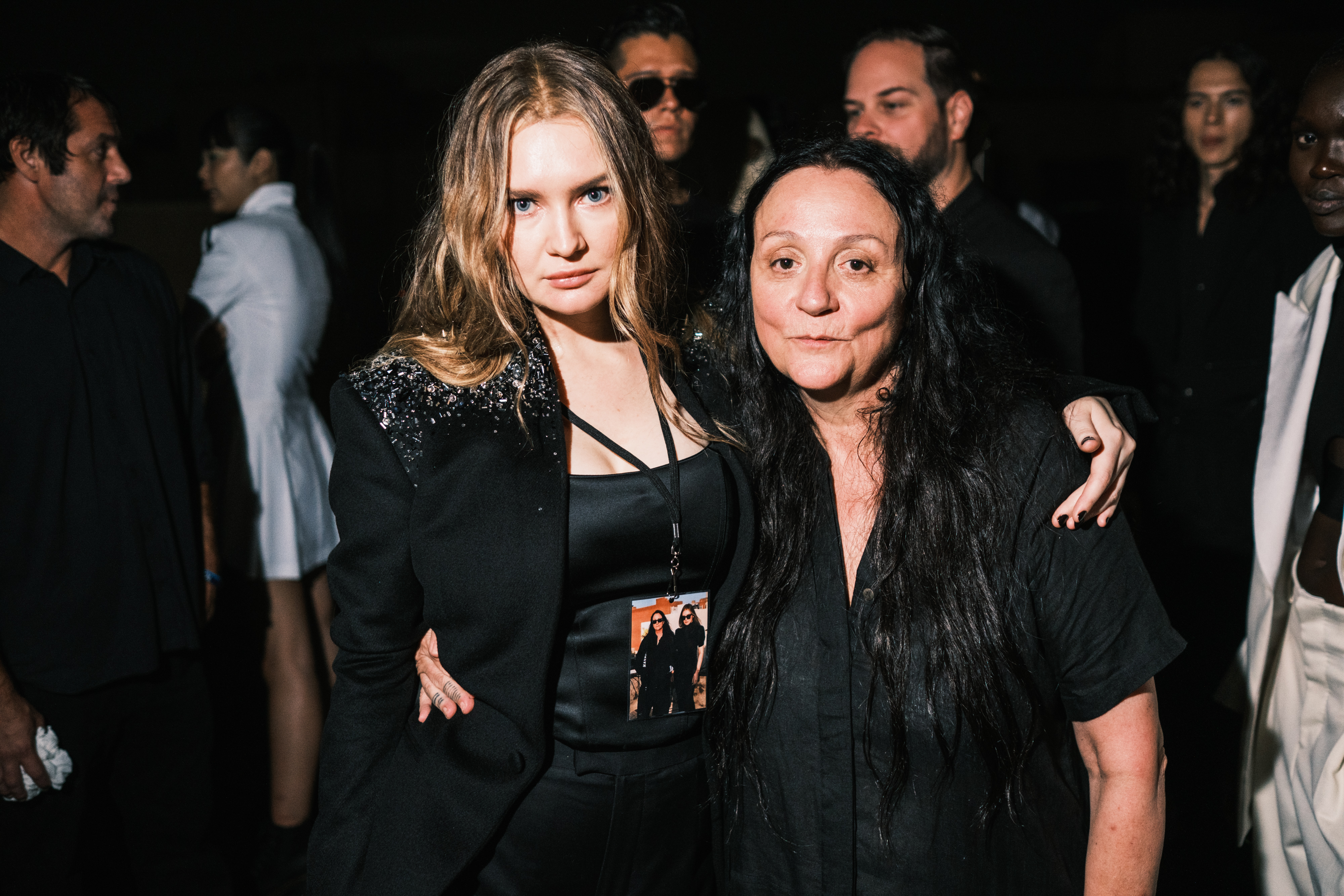 Kelly Cutrone and Anna Delvey