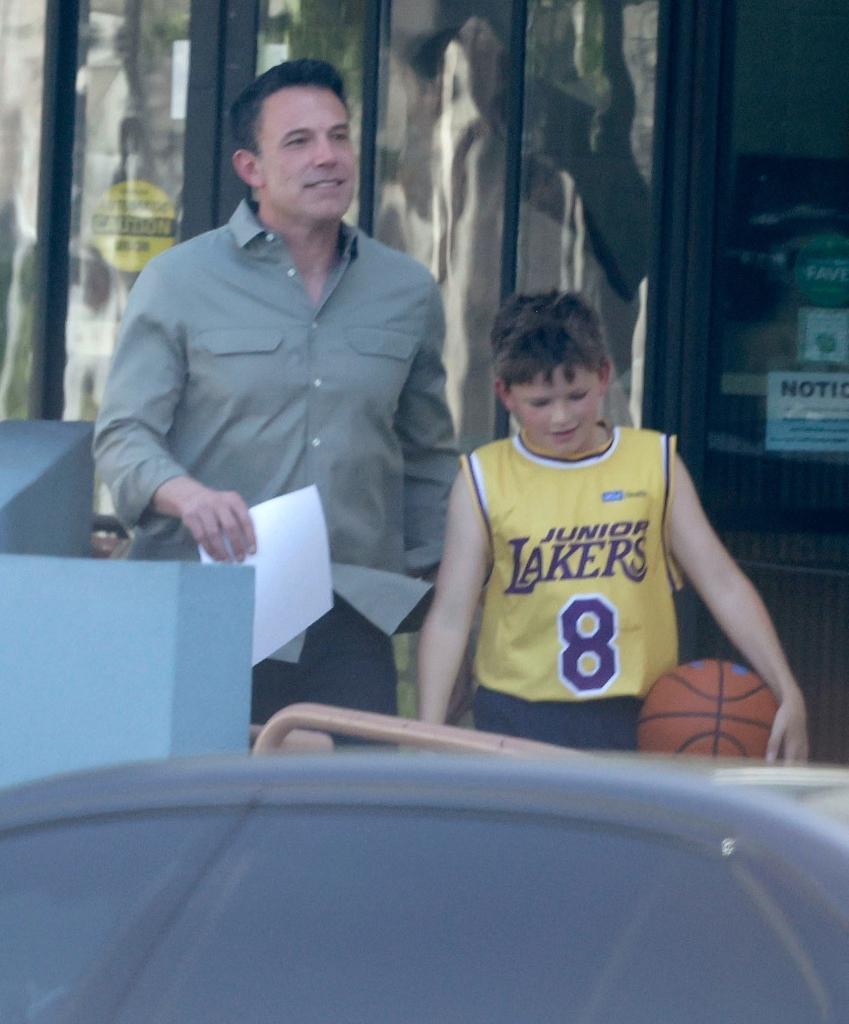 Ben Affleck and son Samuel