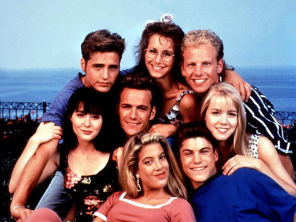 Shannen Doherty, Luke Perry, Tori Spelling, Brian-Austin Green, Jennie Garth, Jason Priestley, Gabrielle Carteris, Ian Ziering