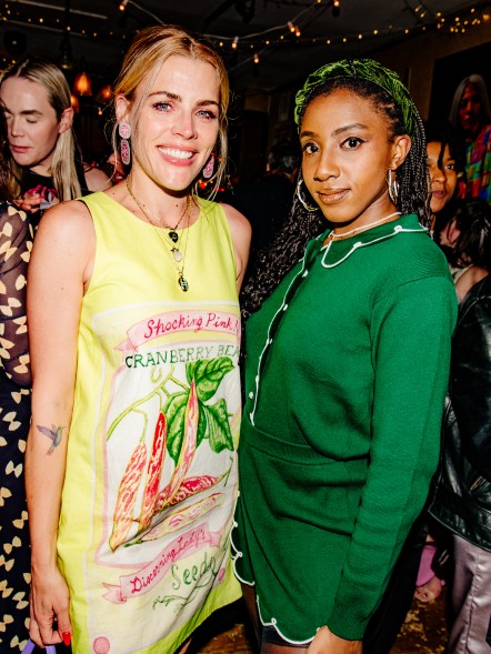 Busy Philipps and Ziwe Fumudoh at a party