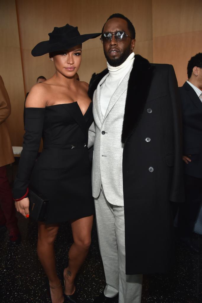Cassie and Sean 'Diddy' Combs posing together