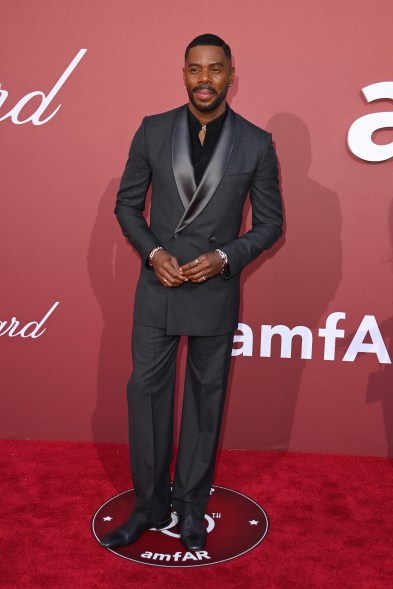 Colman Domingo wears Givenchy at the amfAR Cannes Gala on May 23.